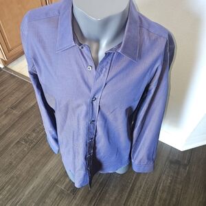 Jackie Z Purple and Black Patterned Top